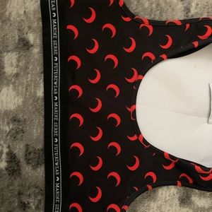 Marine Serre bra top